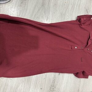 Lacoste Maroon Polo Shirt